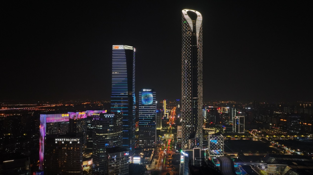 环金鸡湖灯光联动总览